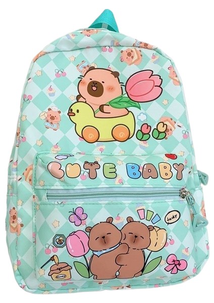 Çocuk Karikatür Sevimli Okul Çantası Anaokulu Öğrencileri Omuz Çantası (Yurt Dışından)