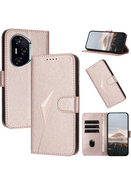 Kickstand Fonksiyonu ile Onur 400 Için Flip Case Premium Pu Deri Flip (Yurt Dışından)