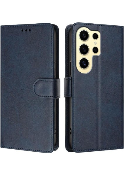 Galaxy S24 Ultra Darbeye Dayanıklı Manyetik Için Klasik Tarzı Flip Case (Yurt Dışından) indirimleri