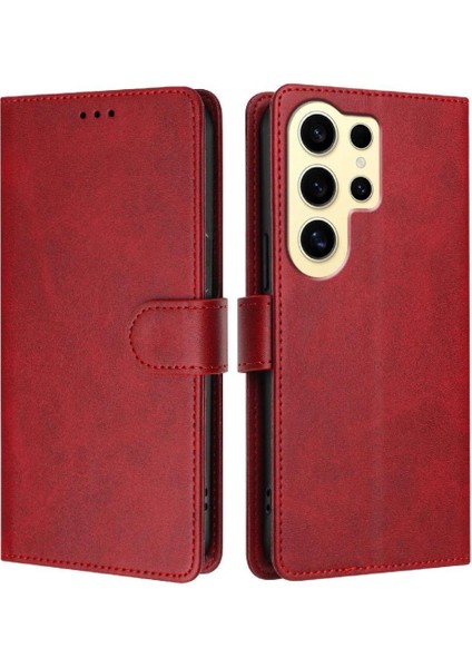 Galaxy S24 Ultra Darbeye Dayanıklı Manyetik Için Klasik Tarzı Flip Case (Yurt Dışından) indirimleri