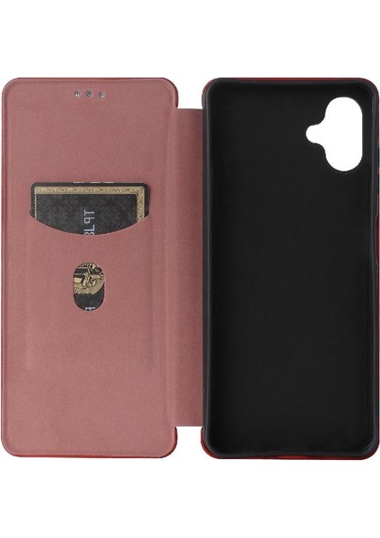 Galaxy A06/5G Tam Koruma Manyetik Karbon Için Flip Case (Yurt Dışından) fiyatları