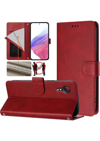 Galaxy Xcover 5 Kart Tutucu Manyetik Için Klasik Tarzı Flip Case (Yurt Dışından) indirimleri