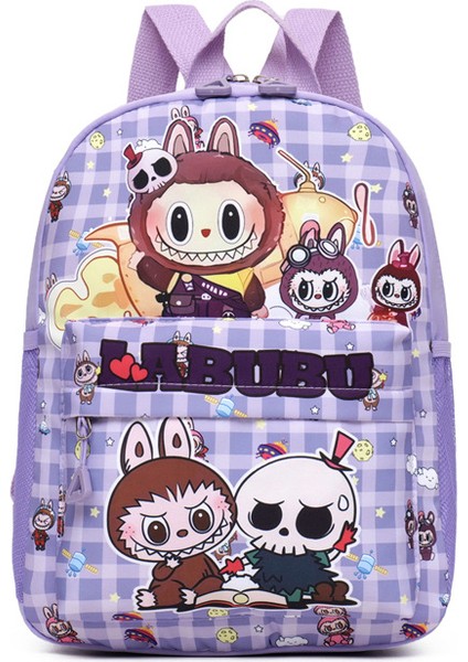 Labu Bez Çocuk Okul Çantası Karikatür Sevimli Anaokulu Öğrencileri Okul Çantası Moda Omuz Çantası (Yurt Dışından)