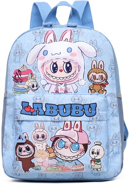 Labu Bez Çocuk Okul Çantası Karikatür Sevimli Anaokulu Öğrencileri Okul Çantası Moda Omuz Çantası (Yurt Dışından)