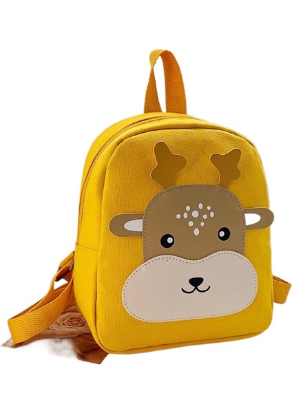 Karikatür Anaokulu Küçük Okul Çantası 3-6 Yaş Bebek Erkek ve Kadın Sevimli Moda Çarpışma Tuval Çocuk Omuz Çantası (Yurt Dışından)