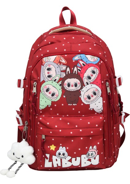 Öğrenci Okul Çantası Ortaokul Lise Öğrencileri Okul Çantası Sevimli Büyük Kapasiteli Omuzlar (Yurt Dışından)