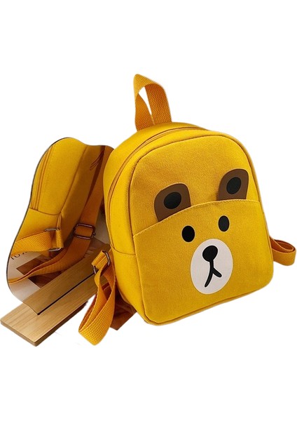 Karikatür Anaokulu Küçük Okul Çantası 3-6 Yaş Bebek Erkek ve Kadın Sevimli Moda Çarpışma Tuval Çocuk Omuz Çantası (Yurt Dışından)