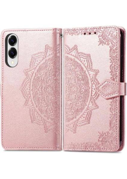 Galaxy S25 Kenar Basit Iş Flip Kapak Için Flip Case Zarif (Yurt Dışından)