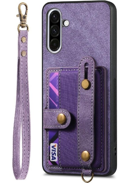 Galaxy A36 Cüzdan Darbeye Dayanıklı Bileklik Askısı Için Kılıf (Yurt Dışından) fiyatları