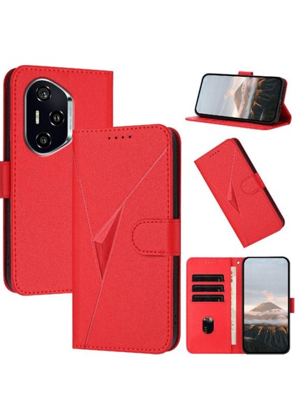 Kickstand Fonksiyonu ile Onur 400 Için Flip Case Premium Pu Deri Flip (Yurt Dışından)