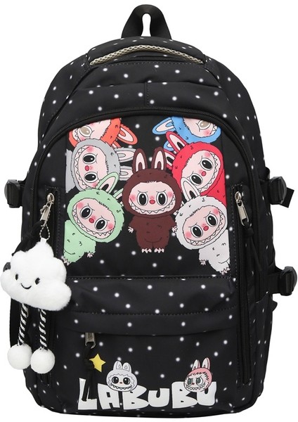 Öğrenci Okul Çantası Ortaokul Lise Öğrencileri Okul Çantası Sevimli Büyük Kapasiteli Omuzlar (Yurt Dışından)