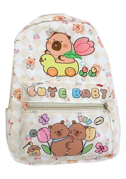 Çocuk Karikatür Sevimli Okul Çantası Anaokulu Öğrencileri Omuz Çantası (Yurt Dışından)