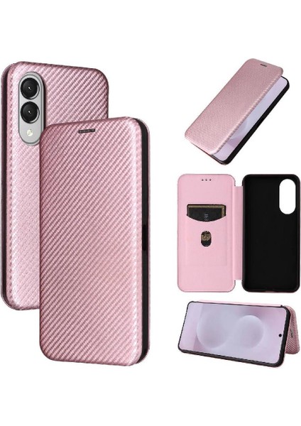Kart Tutucu Kickstand Kartı ile Galaxy S25 Kenar Için Flip Case (Yurt Dışından)
