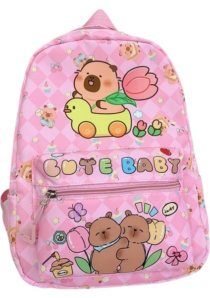 Çocuk Karikatür Sevimli Okul Çantası Anaokulu Öğrencileri Omuz Çantası (Yurt Dışından)