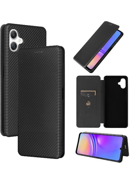 Galaxy A06/5G Tam Koruma Manyetik Karbon Için Flip Case (Yurt Dışından) fırsatları