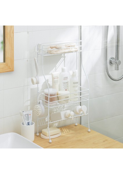 Basit Ev Demir Depolama Rafı Mutfak Banyo Masaüstü Çok Kullanımlı Katmanlı Depolama Rafı (Yurt Dışından) modelleri