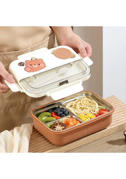 304 Paslanmaz Çelik Öğle Yemeği Kutusu Yetişkin Öğrenci Öğle Yemeği Kutusu Bento Kutusu (Yurt Dışından)