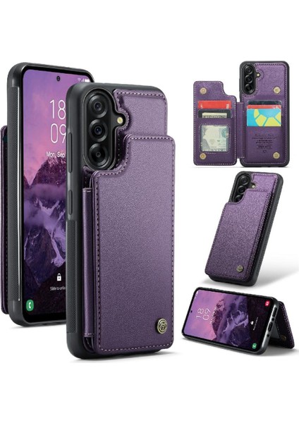 Galaxy A56 Pu Deri Kickstand Ince Darbeye Dayanıklı Için Flip Case (Yurt Dışından) indirimleri