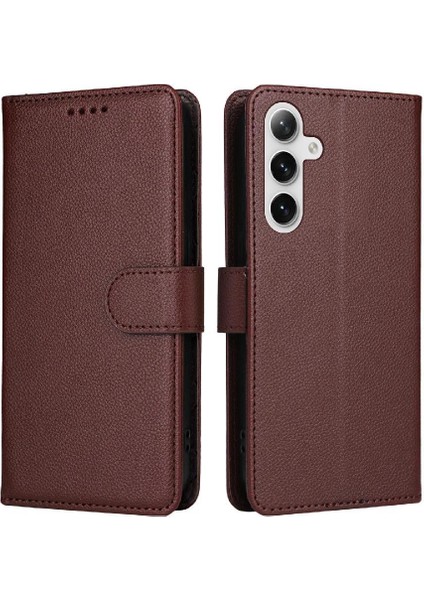 Galaxy S24 Manyetik Araç Montaj Cüzdan Kablosuz Crad Için Flip Case (Yurt Dışından) modelleri