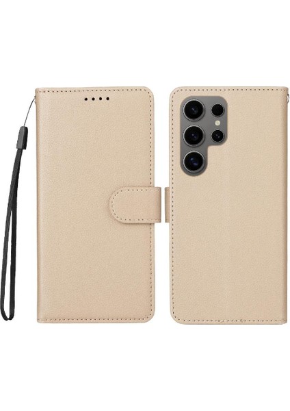 Galaxy S24 Ultra Cüzdan Crad Yuvası Kablosuz Şarj Için Flip Case (Yurt Dışından) fiyatları