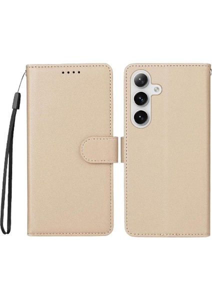 Galaxy S25 Plus Kablosuz Şarj Manyetik Araba Crad Için Flip Case (Yurt Dışından)