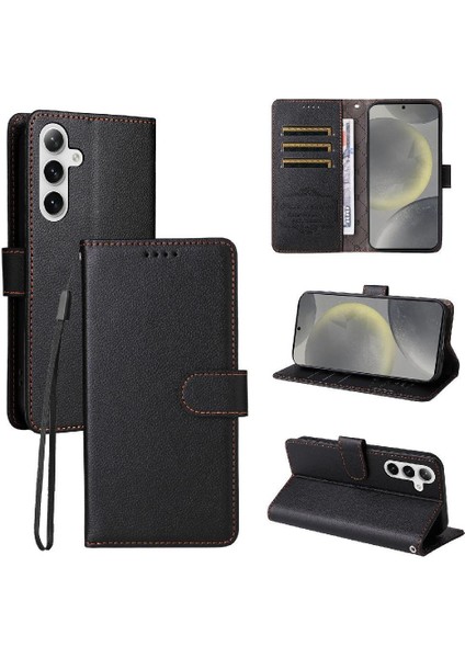 Galaxy S24 Manyetik Araç Montaj Cüzdan Kablosuz Crad Için Flip Case (Yurt Dışından) fiyatları