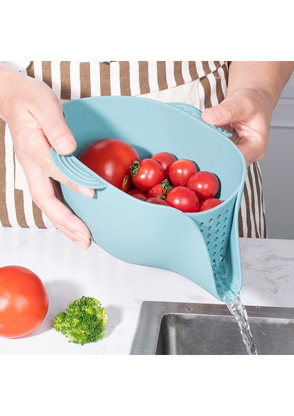 Mutfak Gıda Sınıfı Silikon Drenaj Sepeti Sebze Yı Sepeti (Yurt Dışından) fiyatları