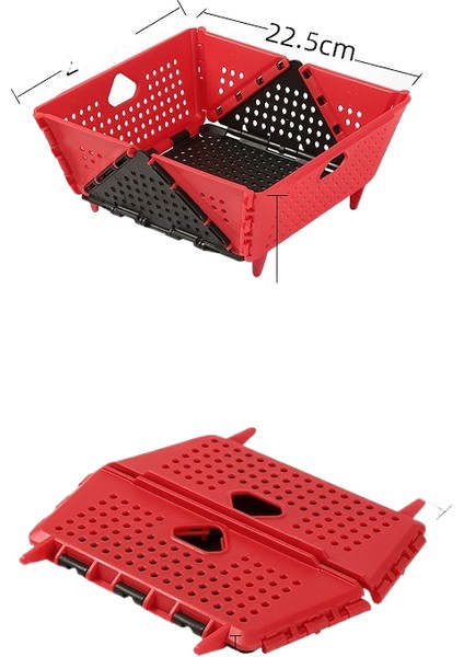 Drenaj Sepeti Meyve Sepeti Çok Işlevli Katlanabilir Mutfak Lavabosu (Yurt Dışından)