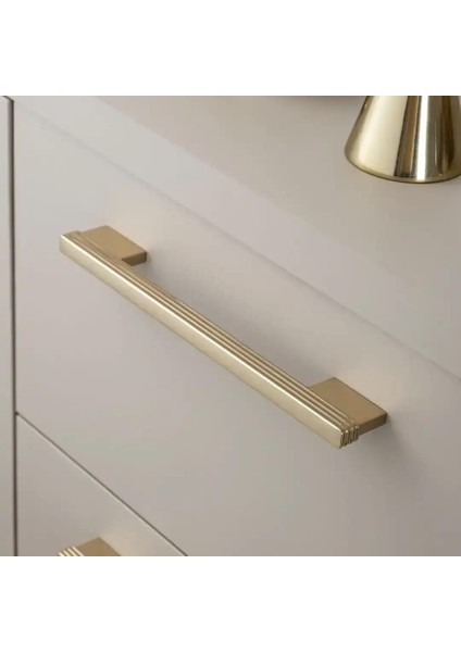 Mobilya Kulbu Altın Renk 192MM Kulp 1 Adet (SY9290 0192 Gl)