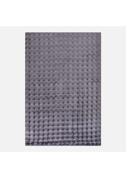 Crea Antrasit Mantar Post Ebatlı Halı 80X250 cm