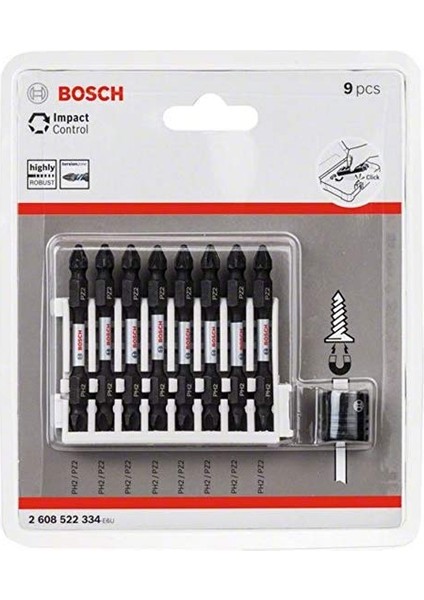 Impact Control Çift Taraf 8 Lİ Bits Uç (ph2 ve pz2) fiyatları