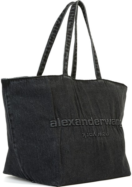 Punch Antrasit Kadın Denim Çanta modelleri