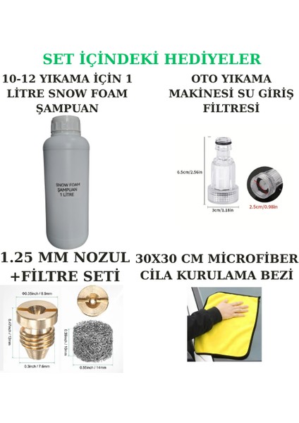Aquatak Köpük Yapma Aparatı Foam Cannon Foam Lance fiyatları