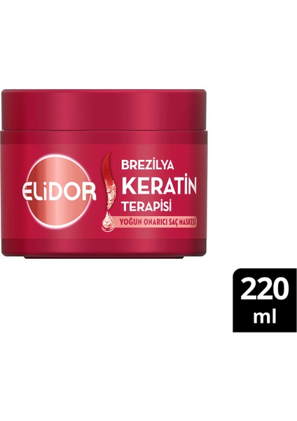 Keratin Yoğun Onarıcı Saç Maskesi 220 ml