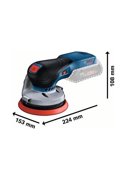 Gex 18V-125 Akülü Eksantrik Zımpara (Aküsü ve Şarj Cihazı Dahil Değil )) fiyatları