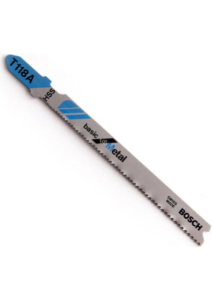 - Ekonomik Seri Metal İçin T 118 A Dekupaj Testeresi Bıçağı - 5'Li Paket fiyatları