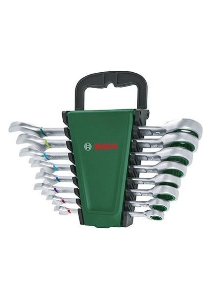 Cırcır Kombine Anahtar Seti 8 Parça - 1600A027PS
