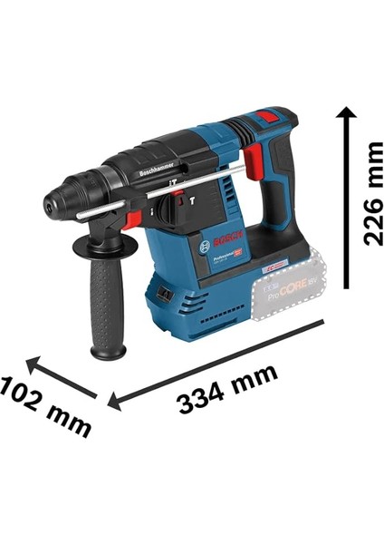 Professional GBH 18V-26 Akülü Kırıcı / Delici Makinesi Baretool Aküsüz Solo fiyatları