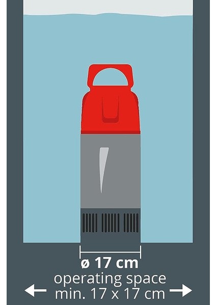 GE-PP 1100 N-A Derin Kuyu Temiz Su Dalgıç Pompa 1100W fırsatları