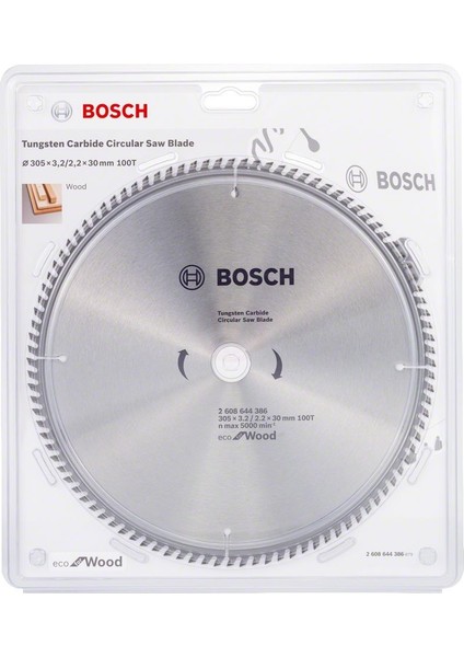 Optiline Eco 305 x 30 mm 100 Diş Ahşap Kesme Testeresi fiyatları