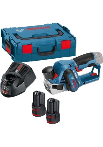 Professional GHO 12V-20 12 Volt 3.0 Ah Akülü Planya - L-Boxx