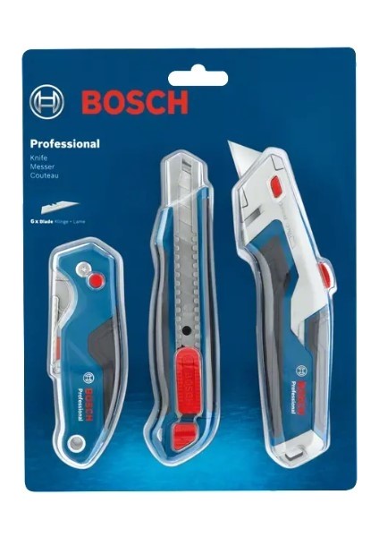 Profesyonel Maket Bıçağı Seti 3 Parça