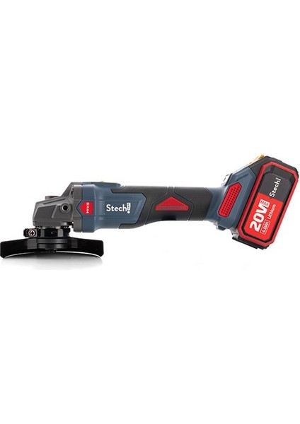 SX44 2 x 4 Ah 20V 125 mm Akülü Avuç Taşlama