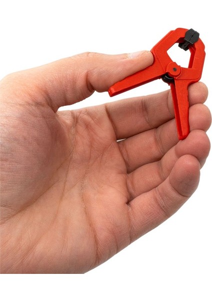 0146 Yaylı Mandal Tip Kıskaç Işkence 25 mm (4 Lü)