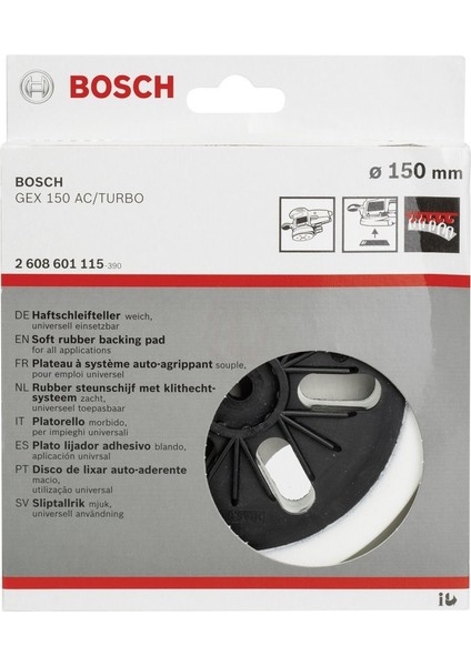 - Zımpara Tabanı - Sert, 150 Mm fiyatları