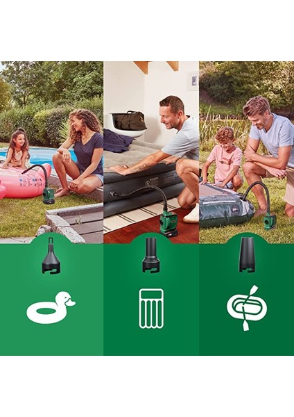 EasyInflate 18V-500 (Solo) Akülü Hava Pompası (Akü ve Şarj Dahil Değil) - 0603947200 fırsatları