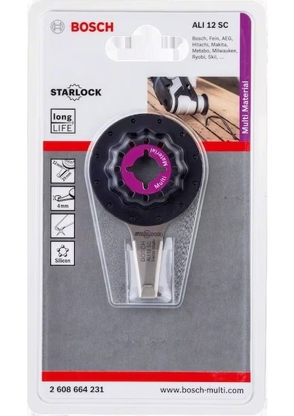 - Starlock - Alı 12 Sc - Dolgu Malzemeleri Bıçağı 1'li