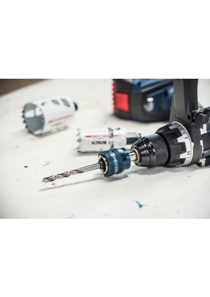 Power Change Plus Adaptör, Special Serisi Metal ve Inox Için Hss-Co 65MM Merkezleme Ucu ve Ø 8.7 mm Şaft Girişli