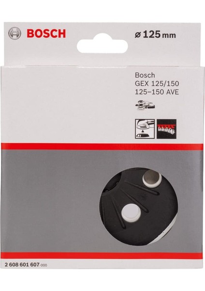 Pro zımpara diski GEX 125-150 AVE için (Ø 125 mm, orta sert