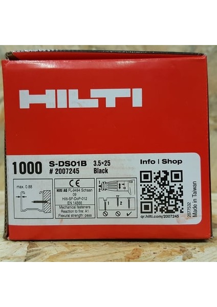 Sivri Uçlu Alçıpan Vidası 3,5x25 mm fiyatları